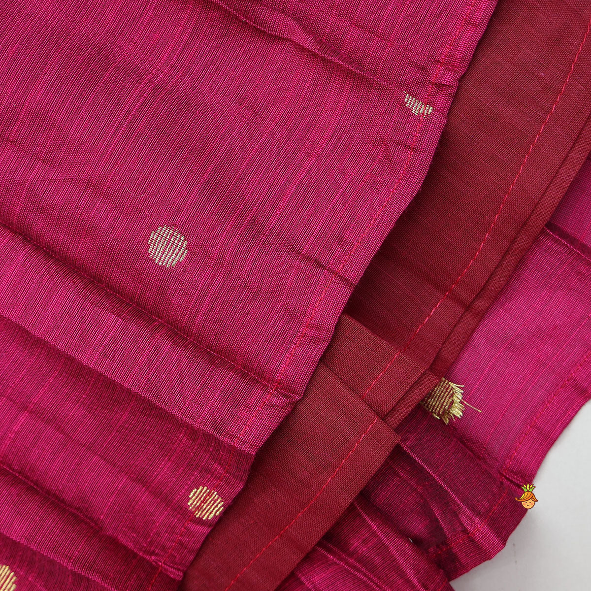 Graceful Booti Motifs Top With Pleated Lehenga