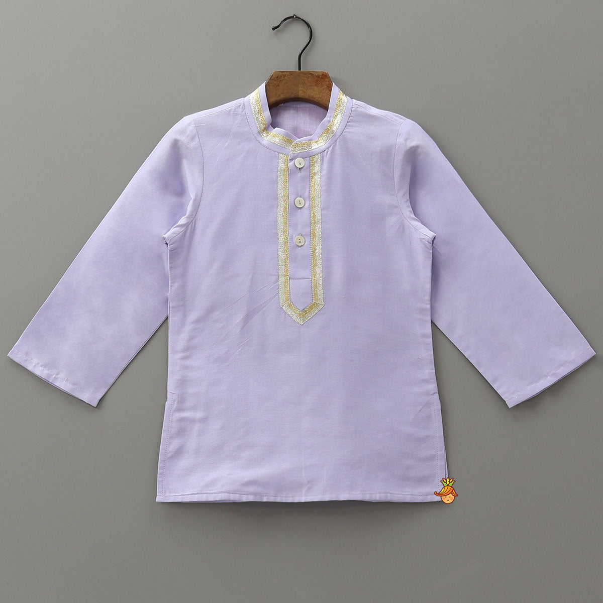 Classic Front Placket Ethnic Kurta And Pyjama
