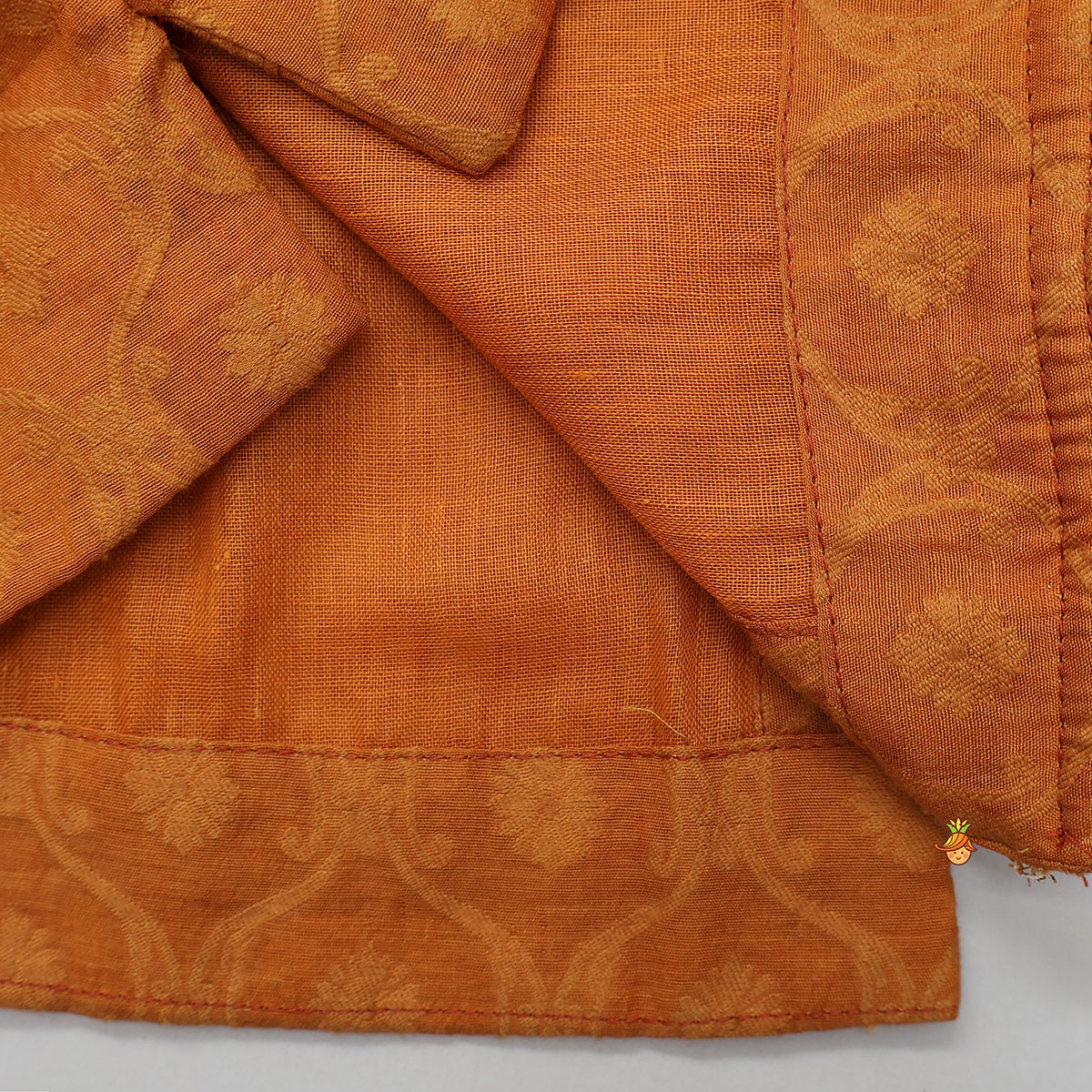 Festive Angrakha Kurta With Printed Dhoti
