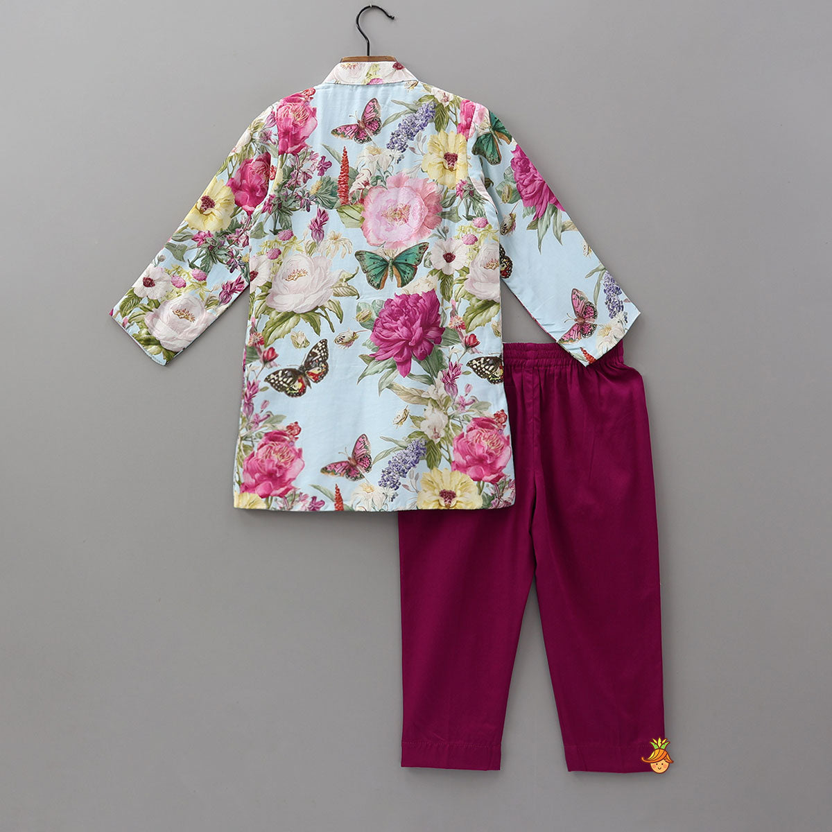 Beautiful Floral Printed Kurta And Pyjama