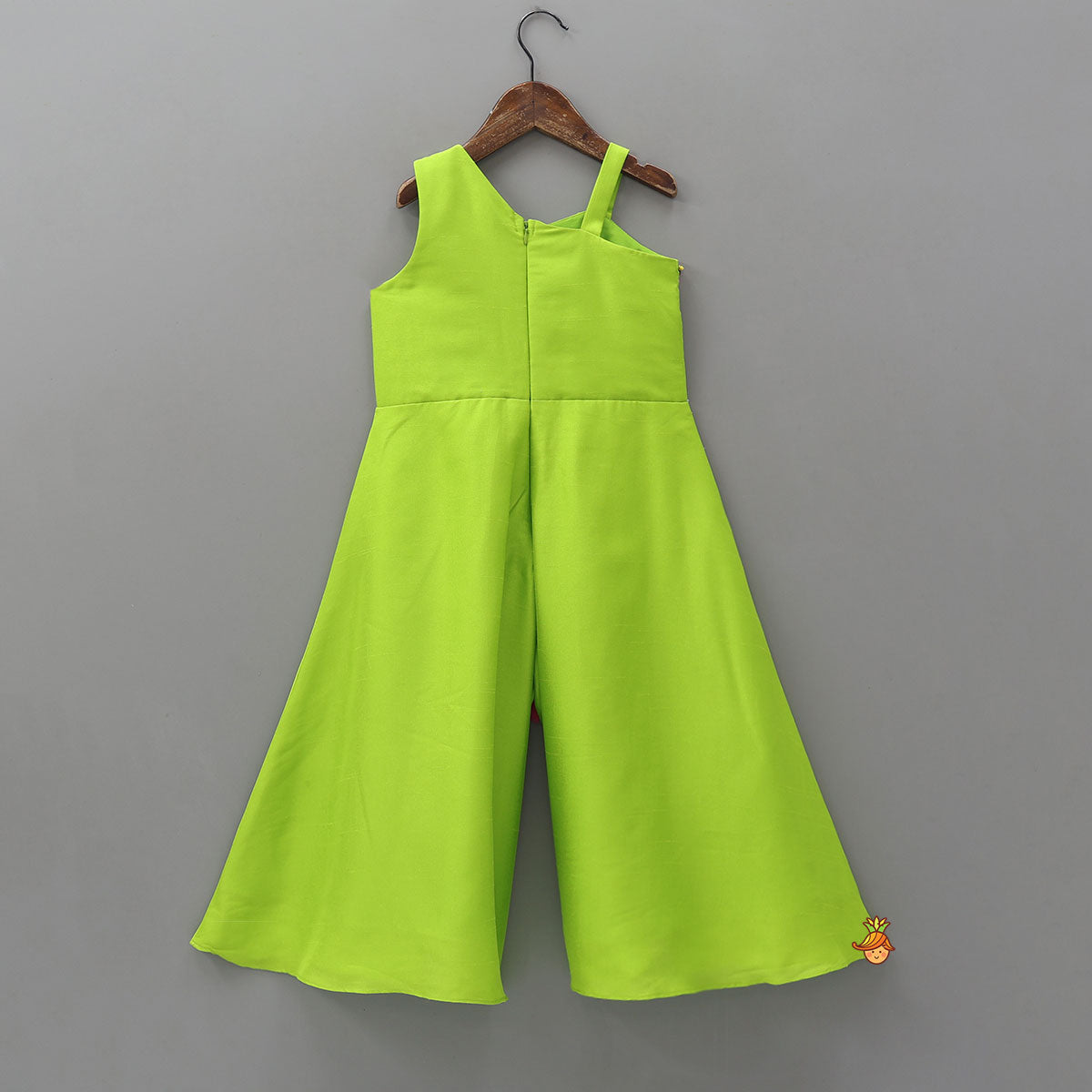 Mirror Work And Tassel Enhanced Elegant Jumpsuit