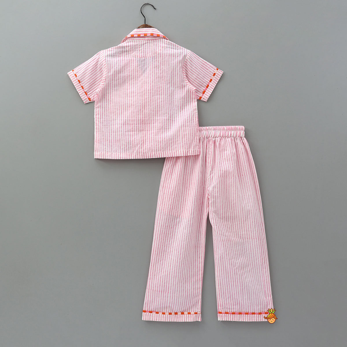 Striped Printed Floral Sleepwear