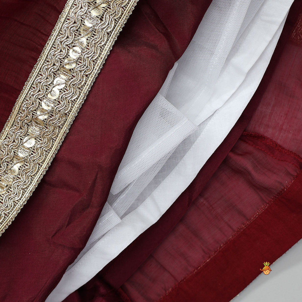 Graceful Flap Anarkali With Dupatta And Potli Bag