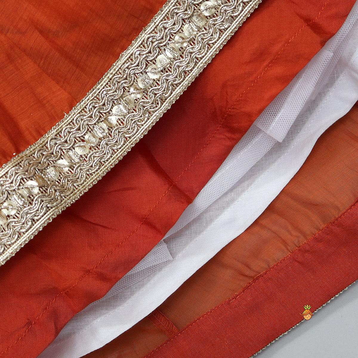 Classic Flap Anarkali With Dupatta And Potli Bag