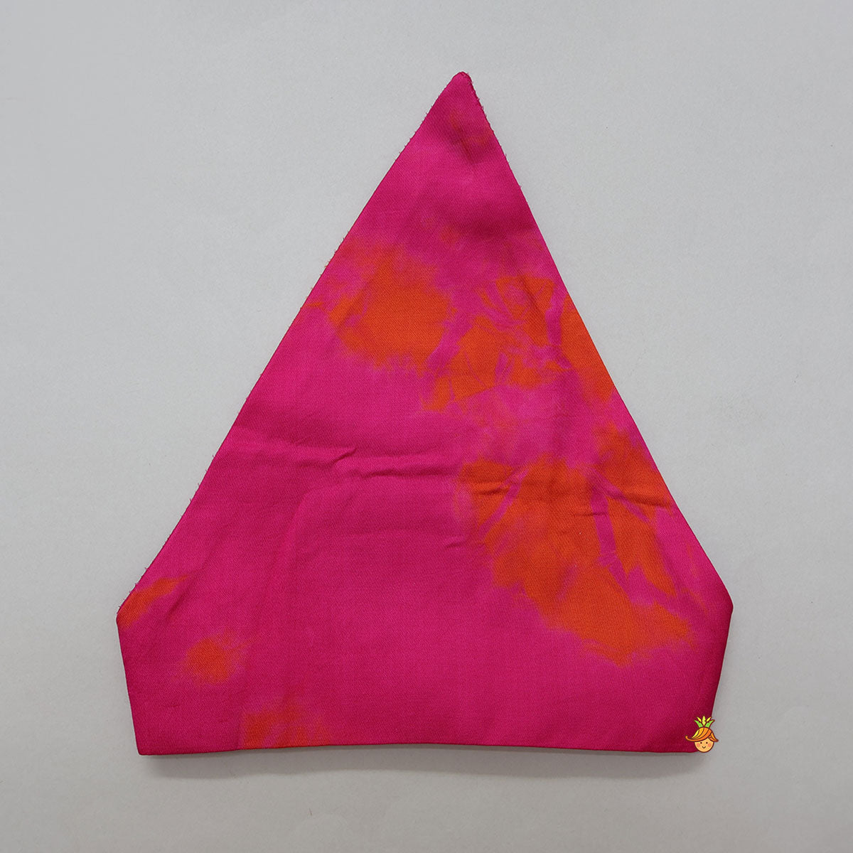 Shibori Printed Stylish Top And Lehenga With Bandana