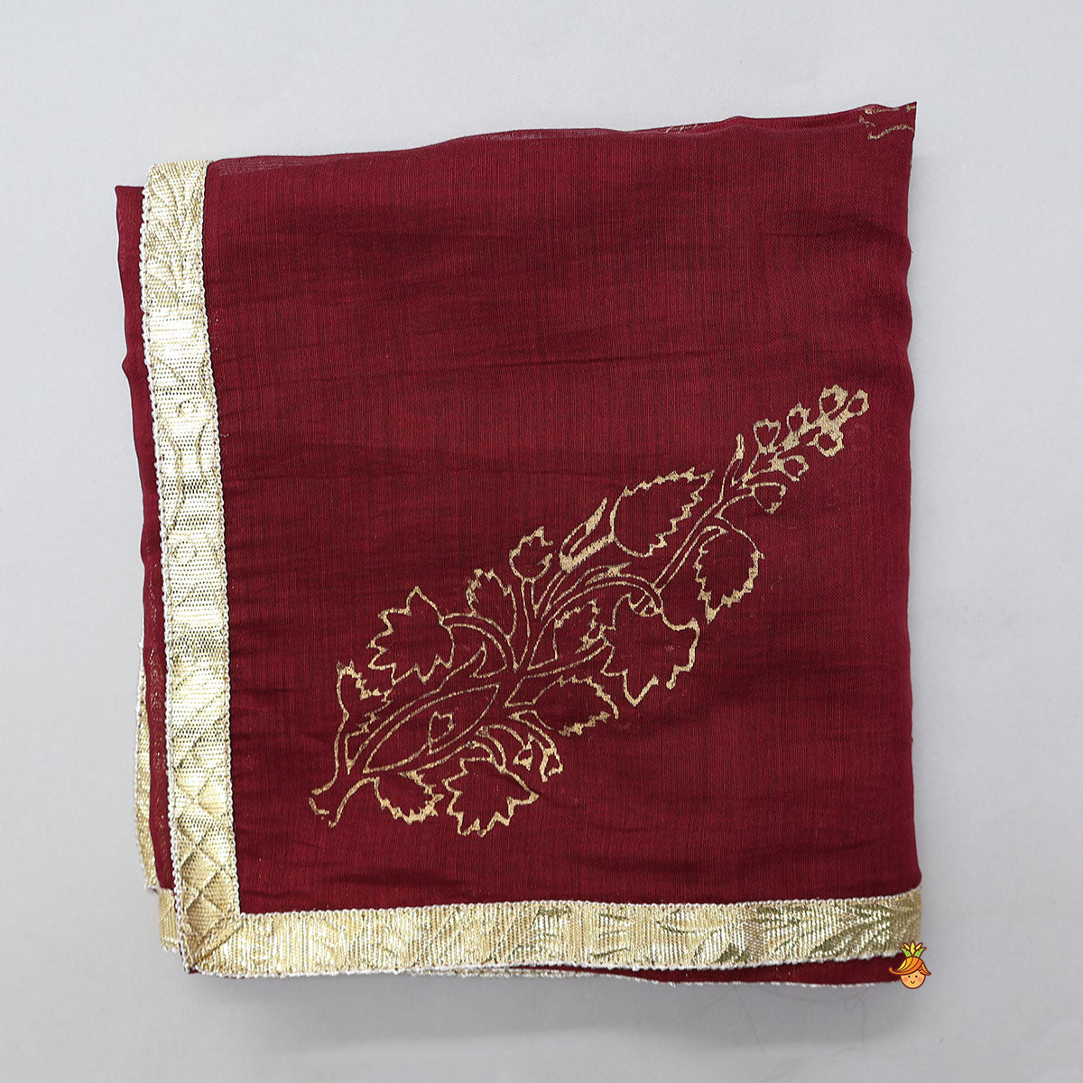 Lace Detailed Curved Hem Beautiful Kurti And Sharara With Dupatta