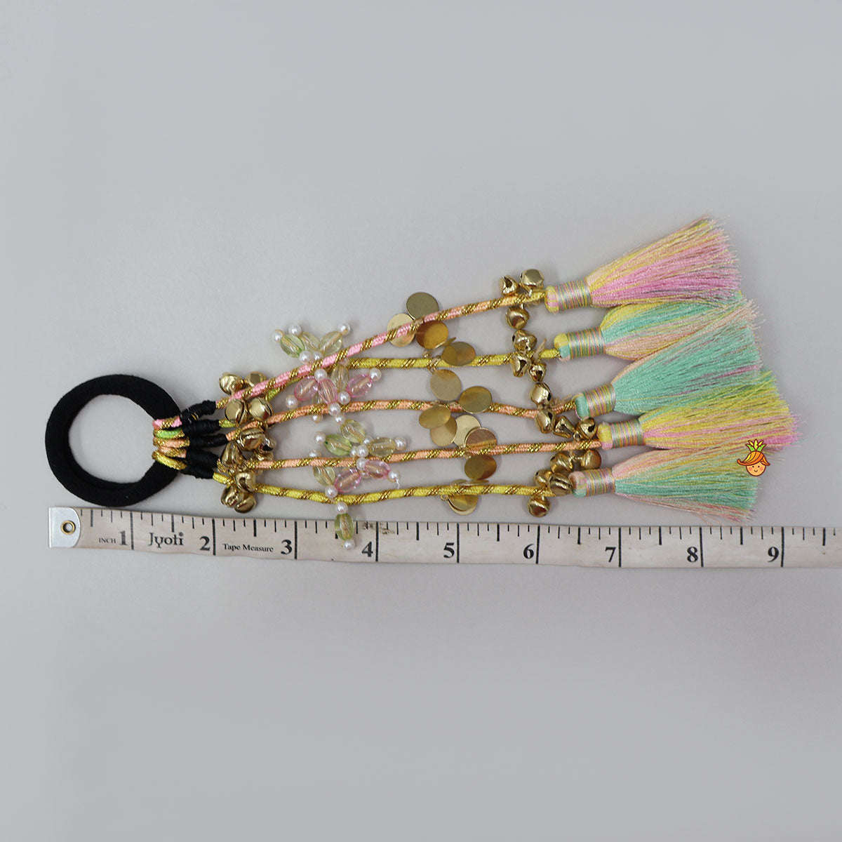 Fringe Detail Elegant Hair Tie Parandi