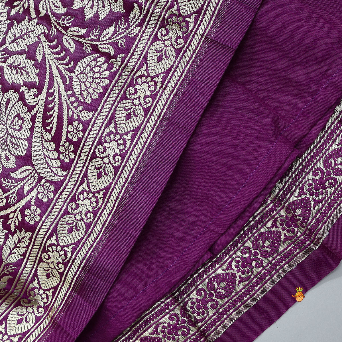 Stunning Embroidered Crop Top And Brocade Lehenga