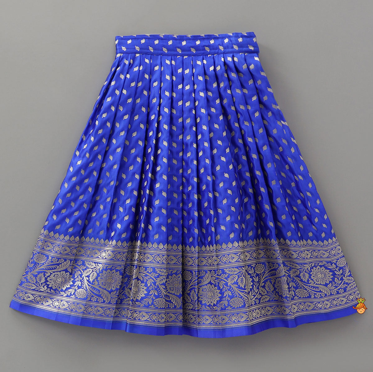 Gorgeous Embroidered Crop Top And Brocade Lehenga