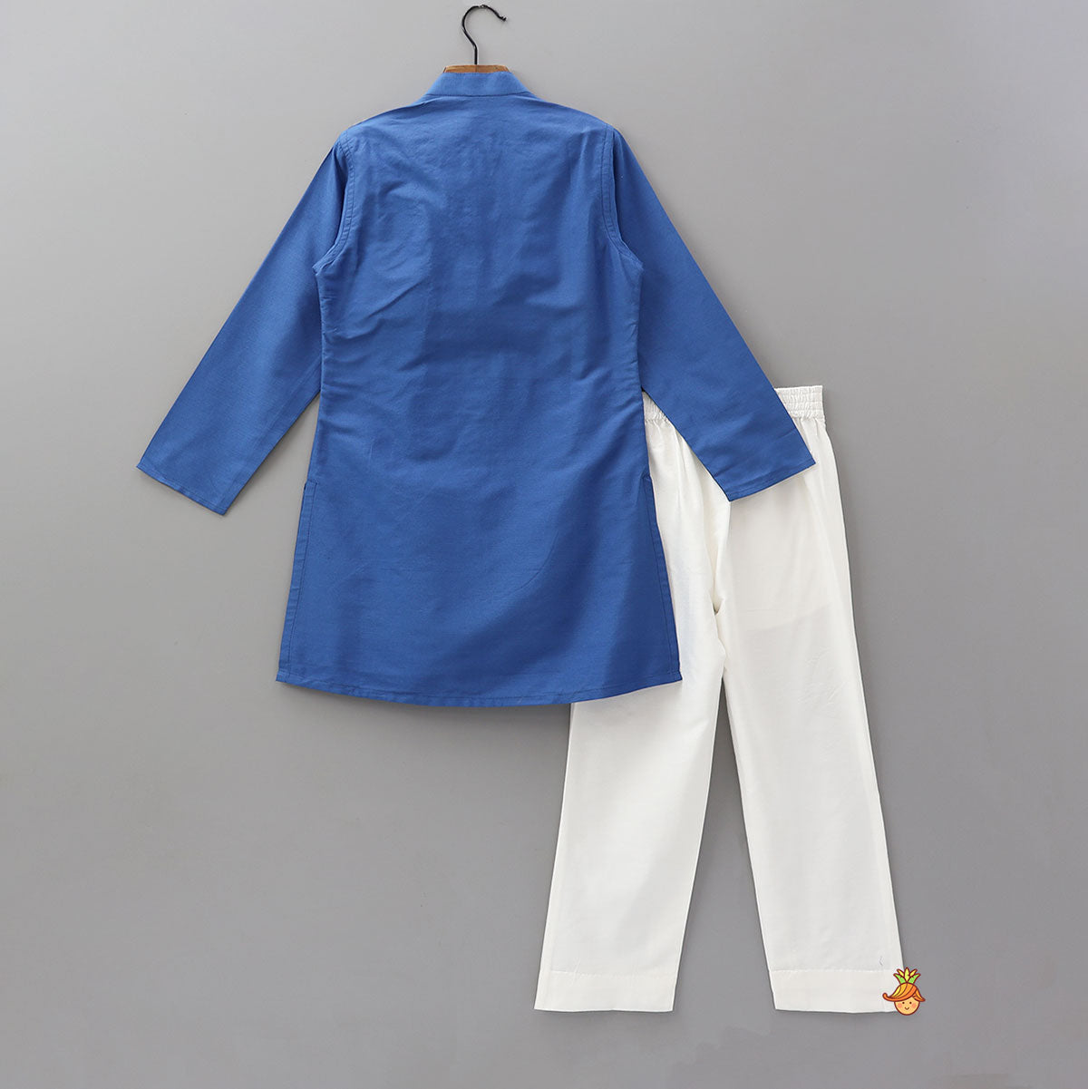 Bird Motif Embroidered Stylish Kurta And Pant