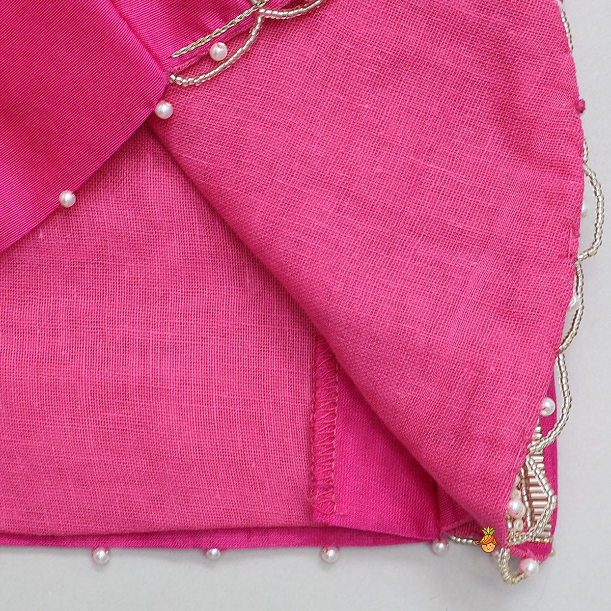 Cut Dana Embellished Elegant Crop Top And Lehenga
