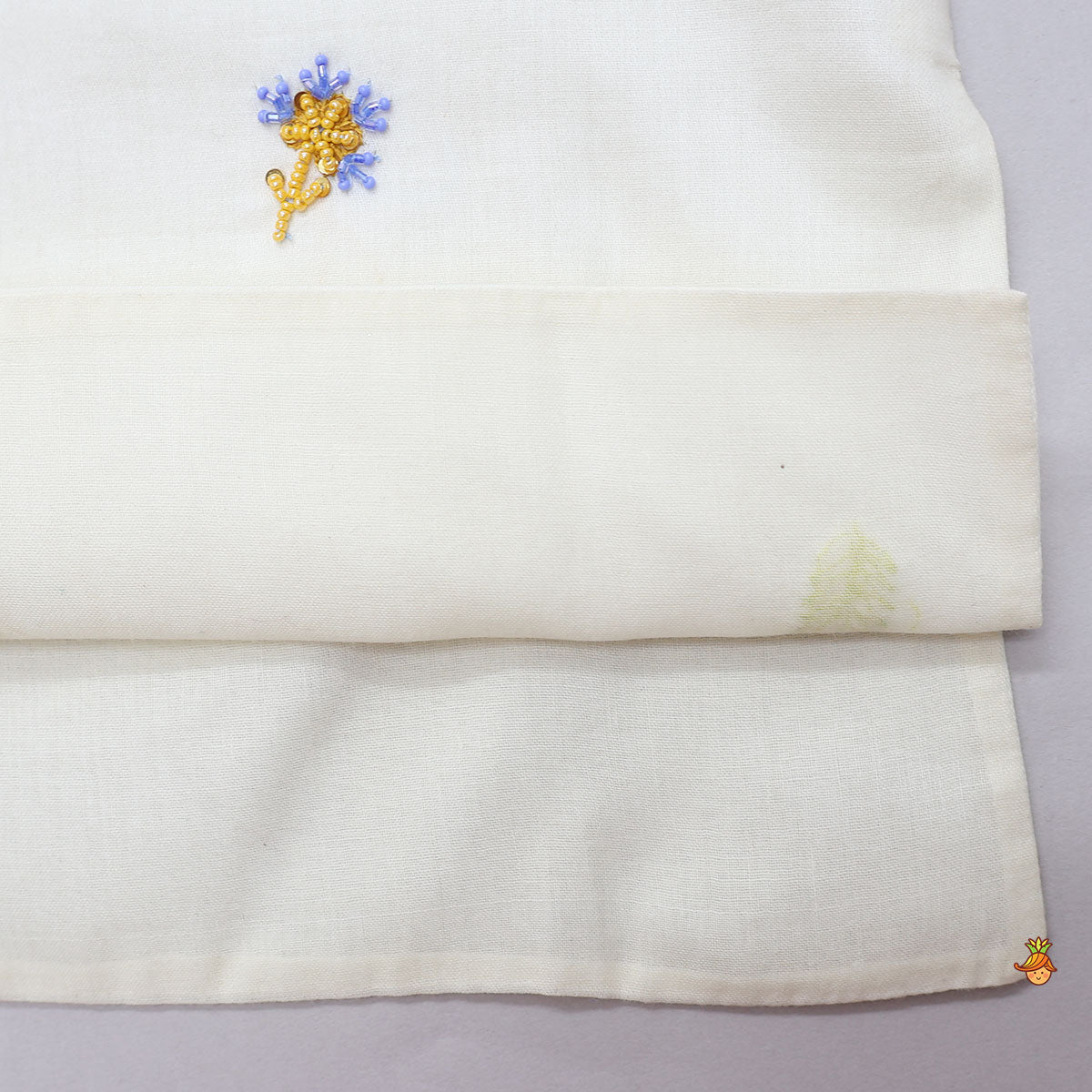 Bead Embroidered Kurta And Pyjama