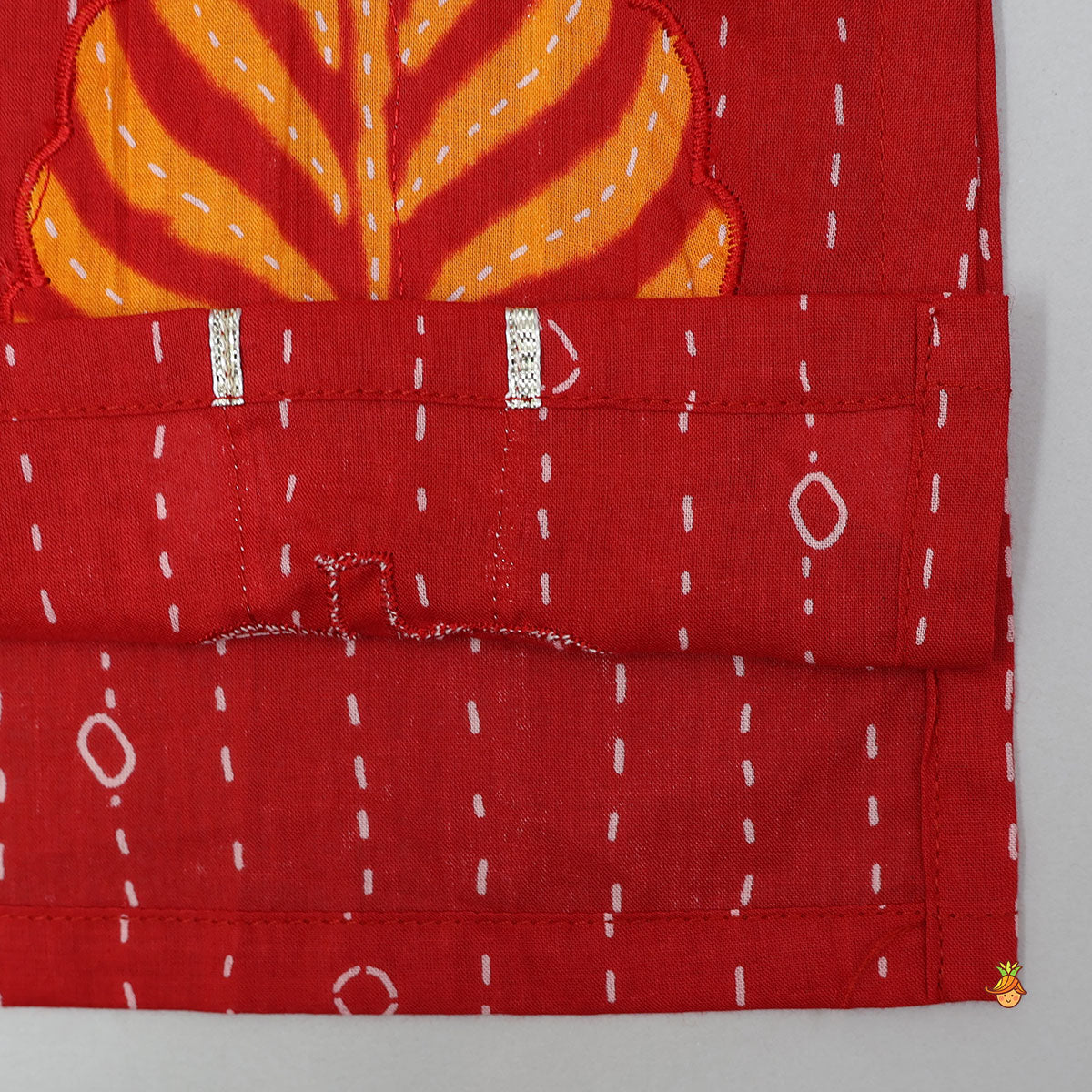 Applique Work Kurta And Pyjama