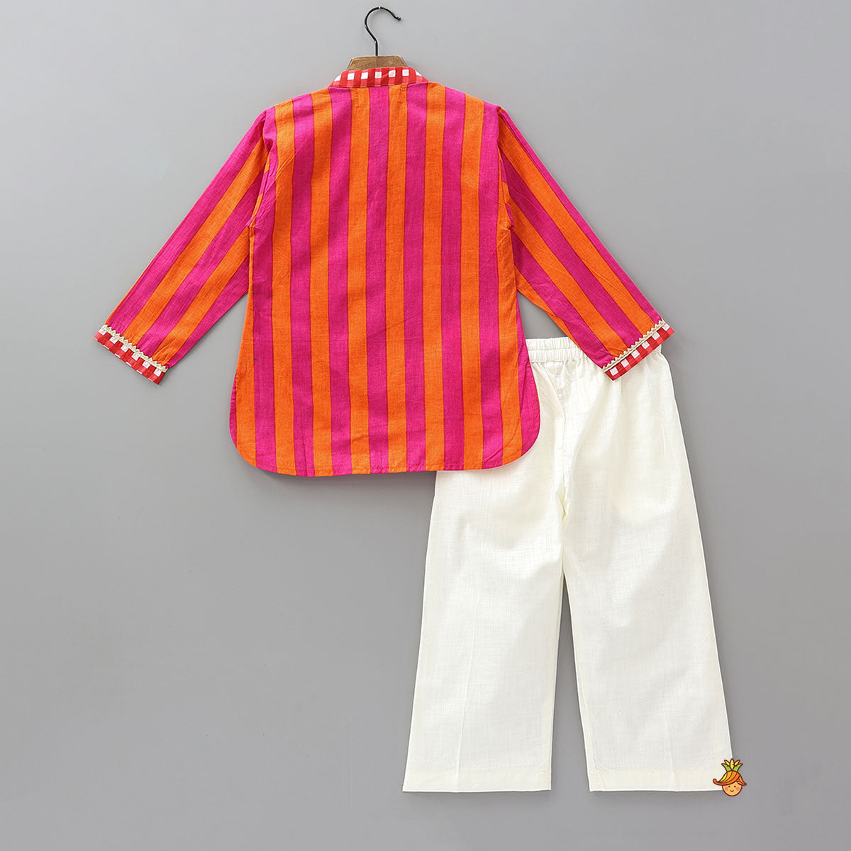 Striped Classic Kurta And Pyjama