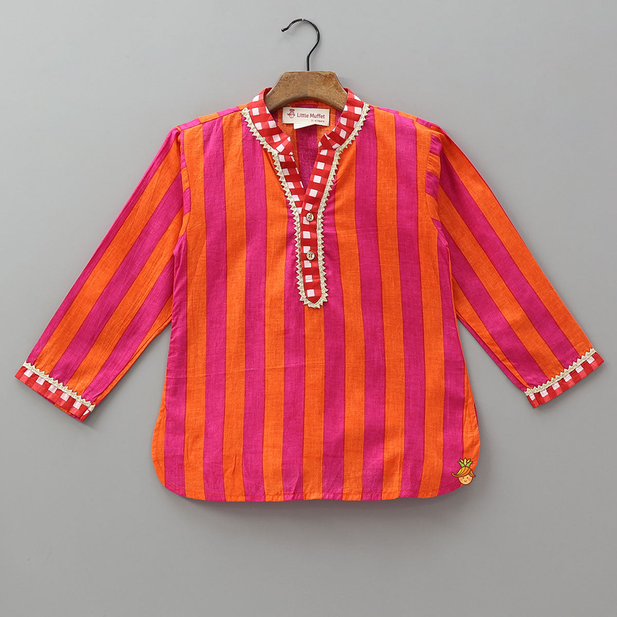 Striped Classic Kurta And Pyjama