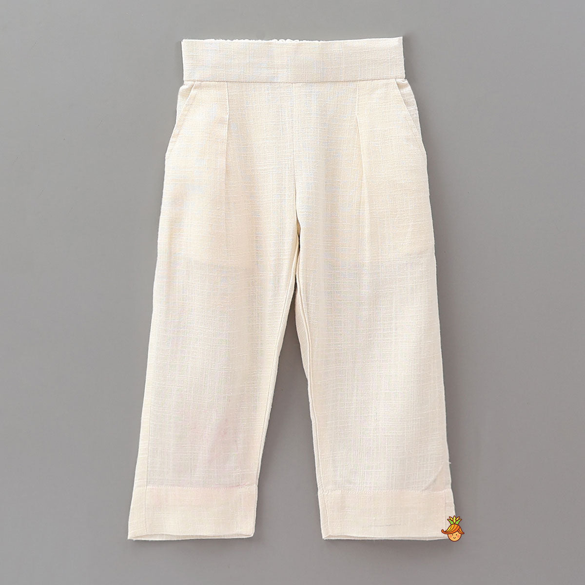 Motif Work Kurta And Pocket Detail Pyjama