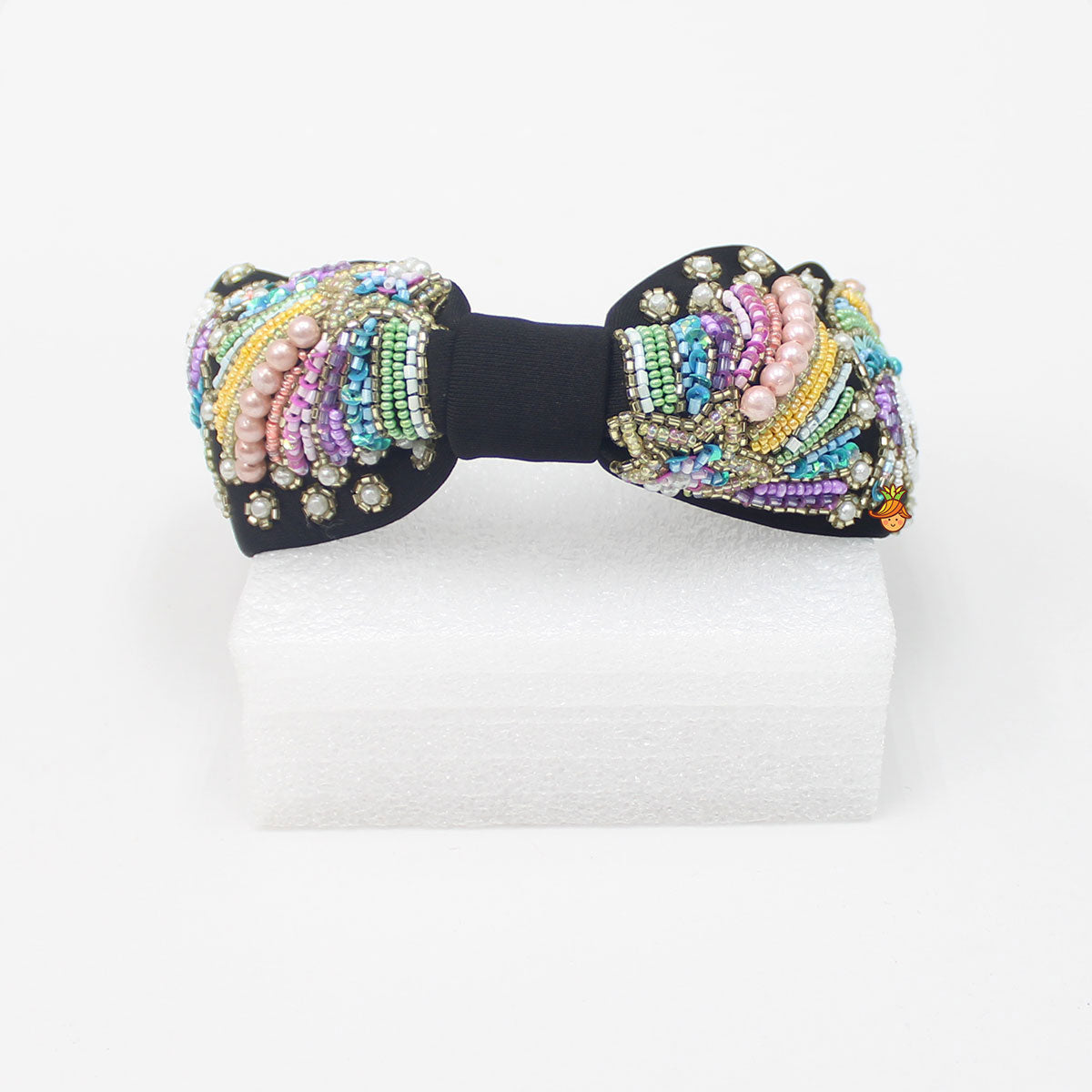 Sequin And Beaded Unicorn Embroidered Hair Band