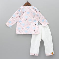 Unicorn And Balloon Printed Sleepwear