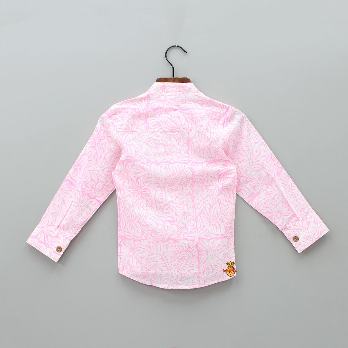 Tropical Leaves Printed Shirt