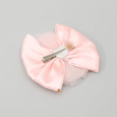 Cute Peach Bowie Hair Clip
