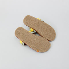 Pom Pom And Gota Lace Work Flats