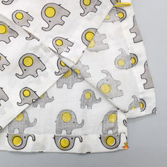 Elephant Printed Multicolour Sleepwear