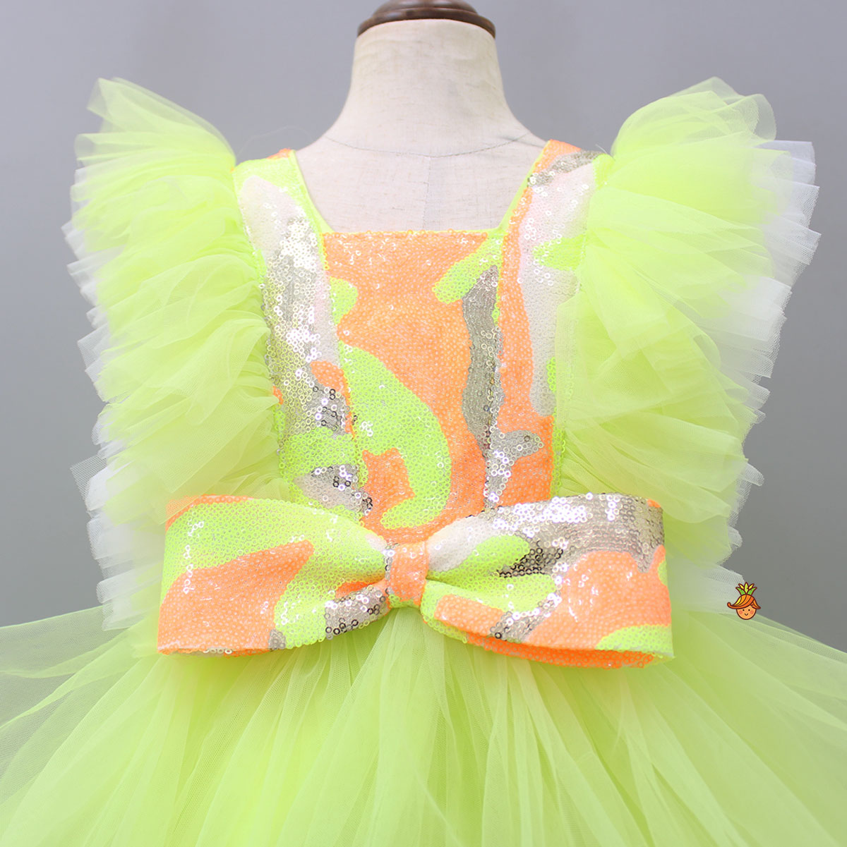 Sequins Work Green Bowie Dress