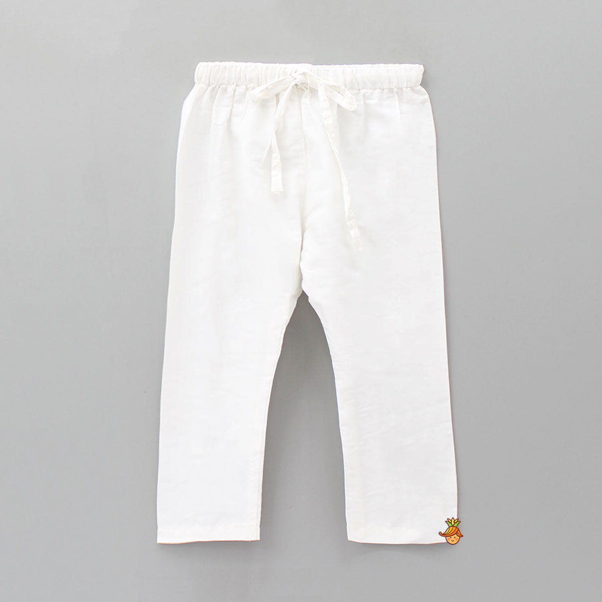 Cow And Lotus Printed Stylish Yellow Kurta With Pyjama