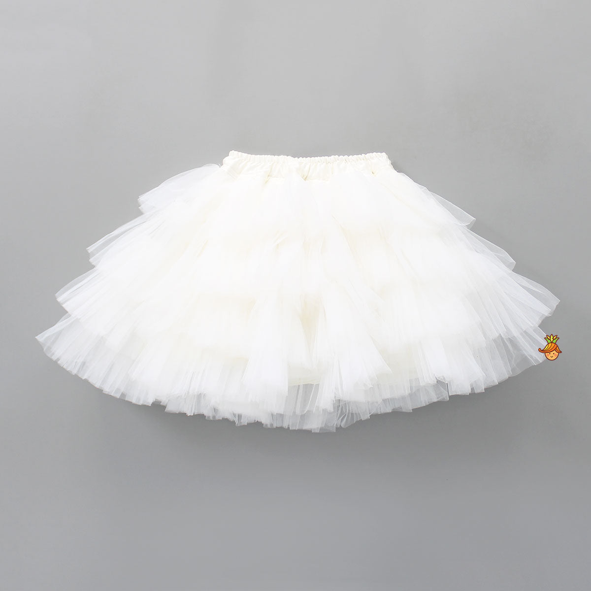 One Shoulder Pink Top With Flared Skirt