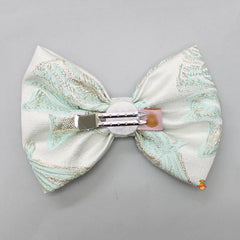 Pre Order: Elegant Embroidered Bowie Hair Clip