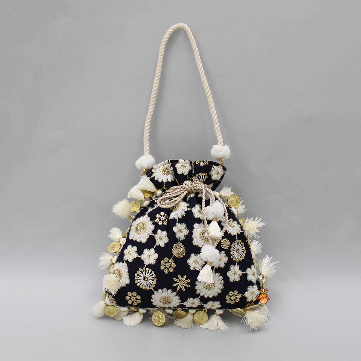 Pre Order: Stunning Embroidered Potli Bag