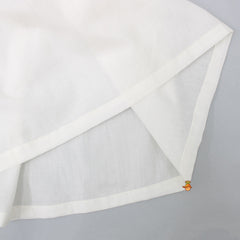 Pin Tuck Detailed Motifs Printed Kurti With Inner Skirt