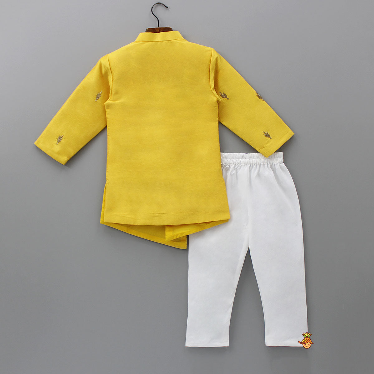 Yellow Kurta And Pyjama