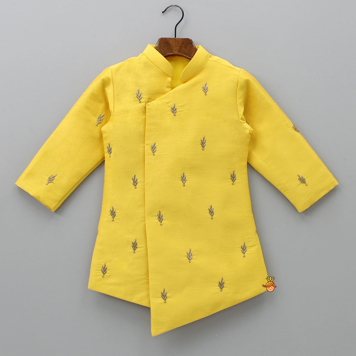 Yellow Kurta And Pyjama