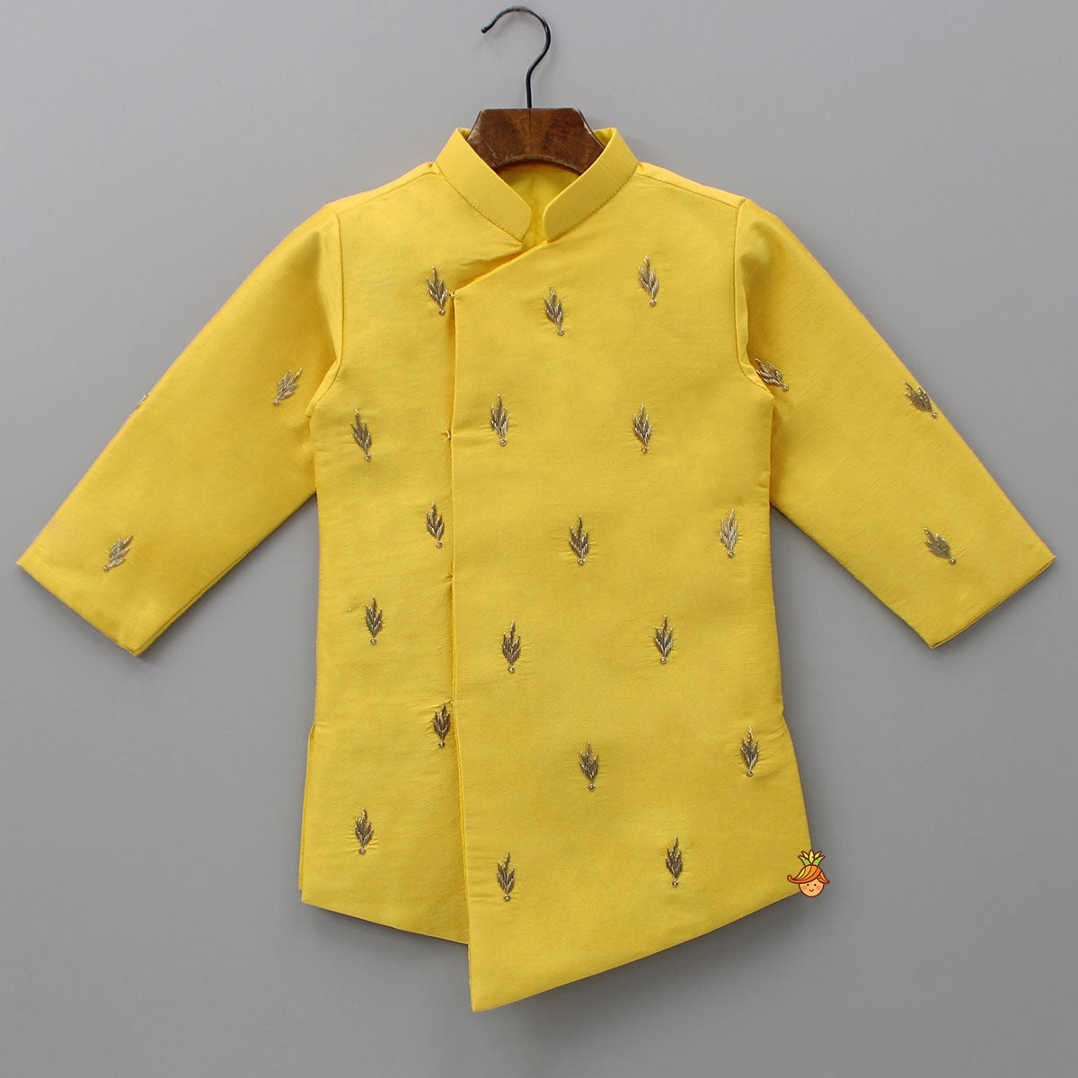 Yellow Kurta And Pyjama