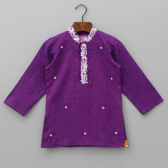 Pre Order: Embroidered Kurta With Pyjama