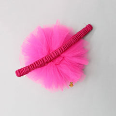 Pink Ruffle Headband