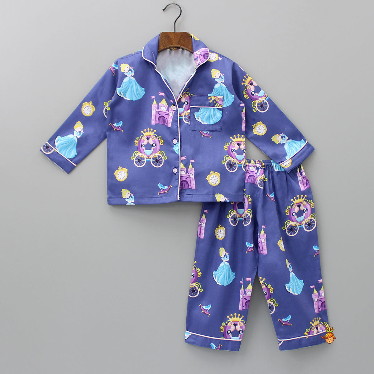Pre Order: Princess Cinderella Printed Sleepwear Set