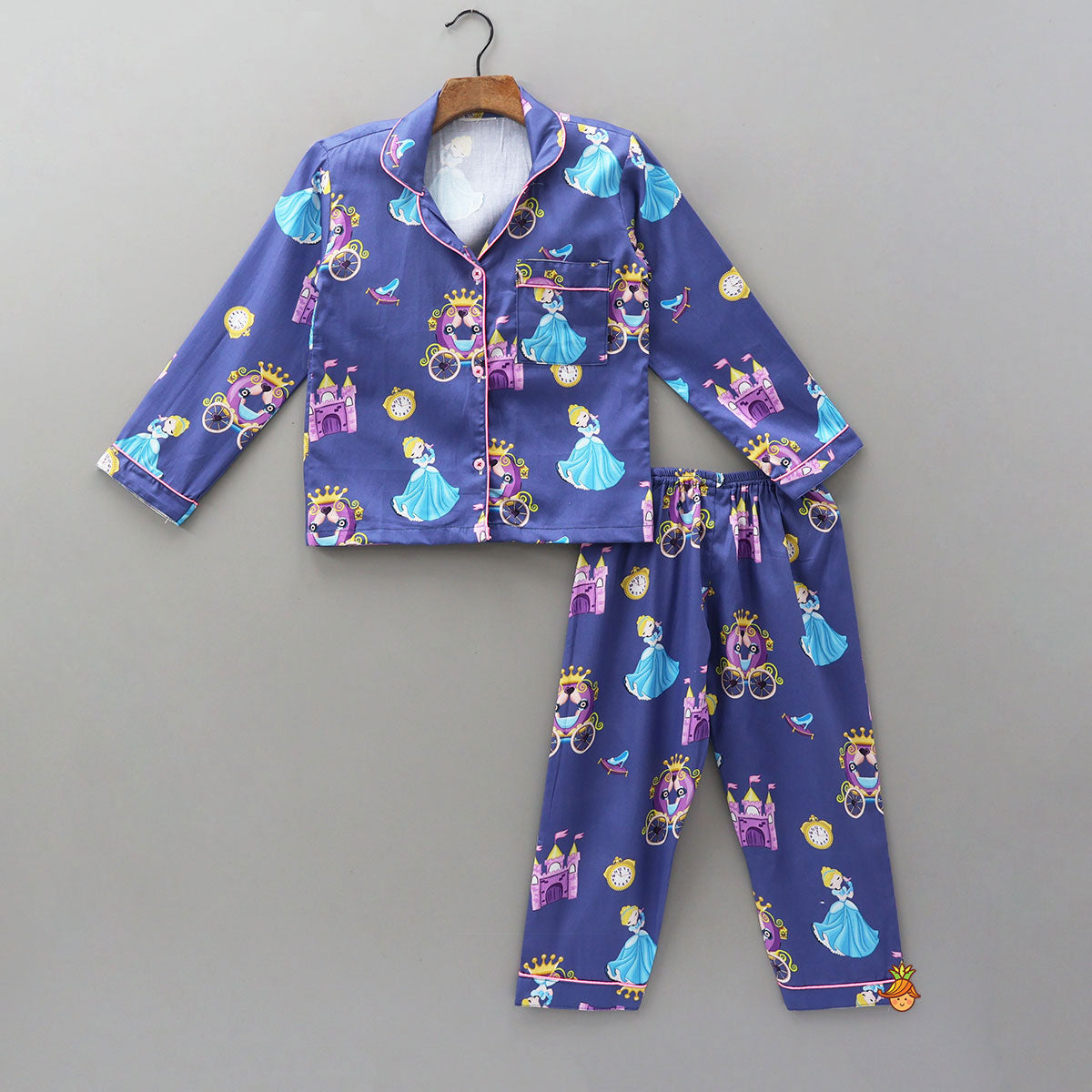 Princess Printed Cotton Sleepwear Set