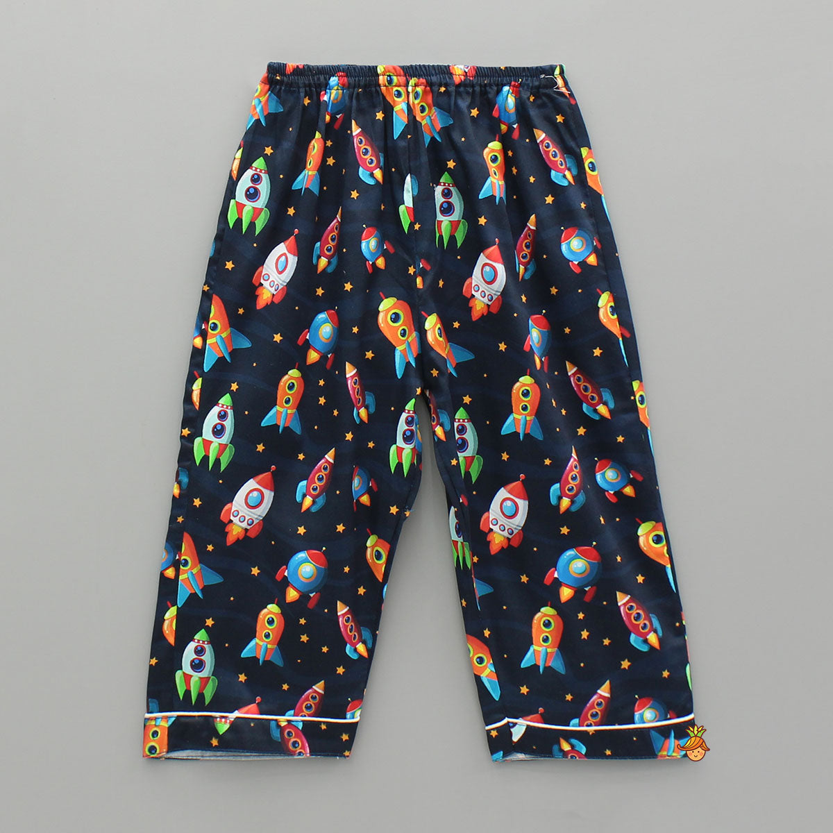 Rocket Ship Printed Sleepwear Set