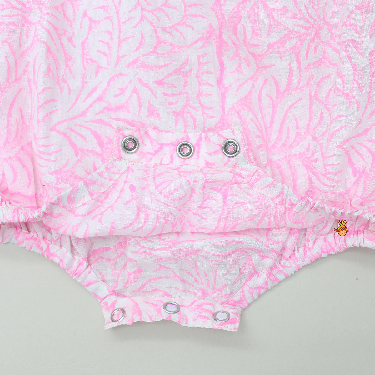 Floral Printed Taffy Pink Bodysuit