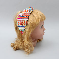 Thread And Sequins Embroidered Colourful Hair Band