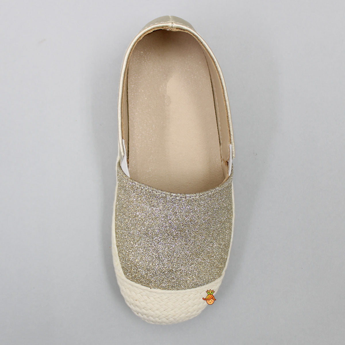 Shimmery Slip On Shoes