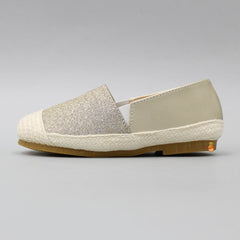 Shimmery Slip On Shoes