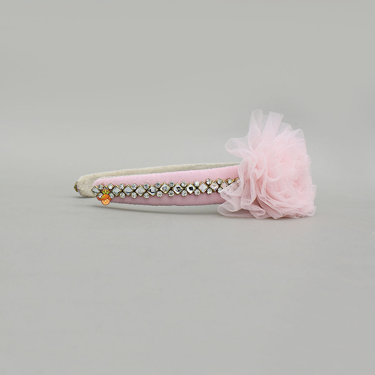 Light Blush Pink Cute Floral Hair Band