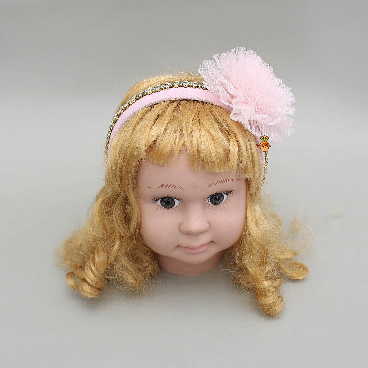 Light Blush Pink Cute Floral Hair Band