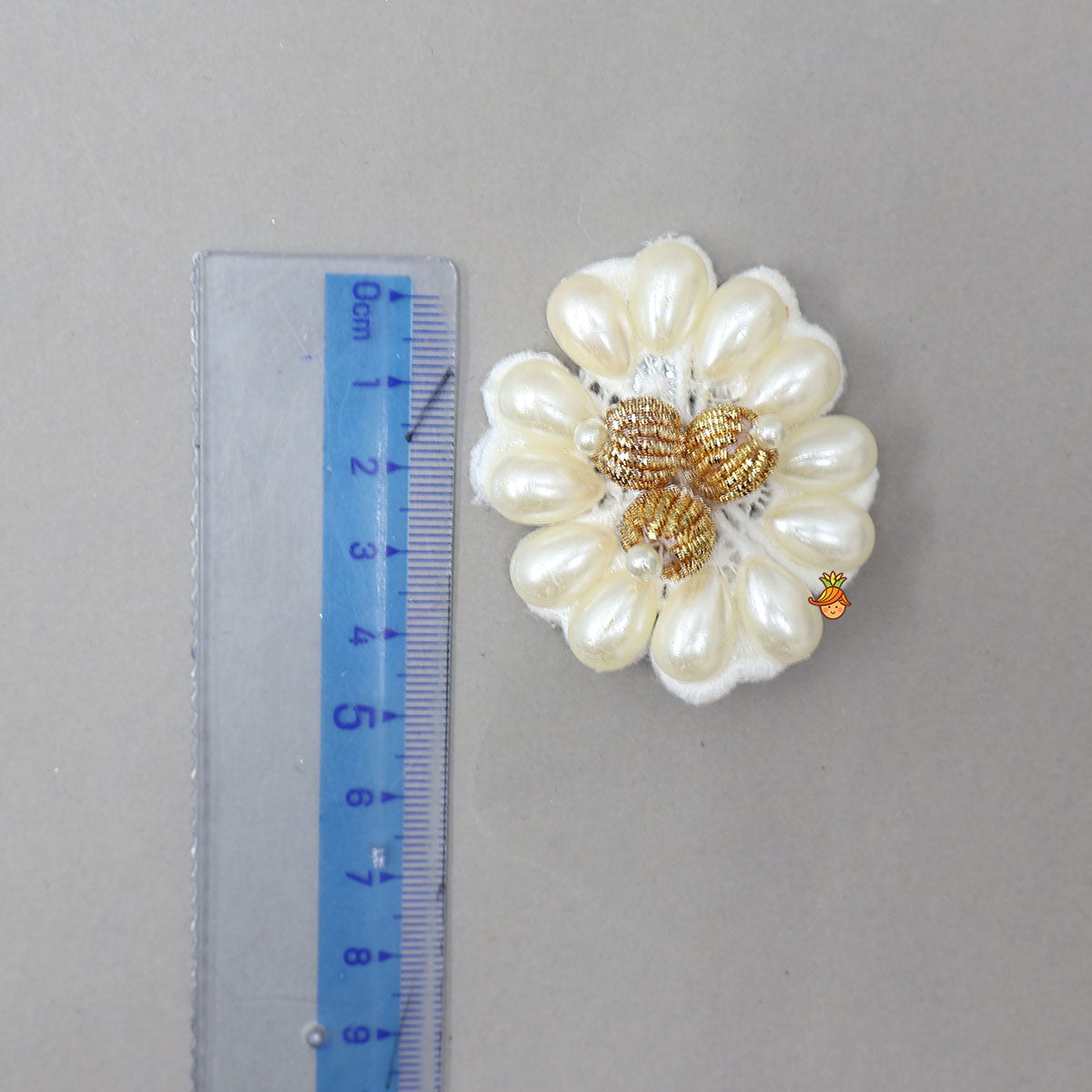 Elegant Patch Work Hair Clip - Set of 4