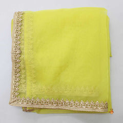Pre Order: Bandhani And Leheriya Printed Exquisite Lace Work Kurti And Sharara With Dupatta