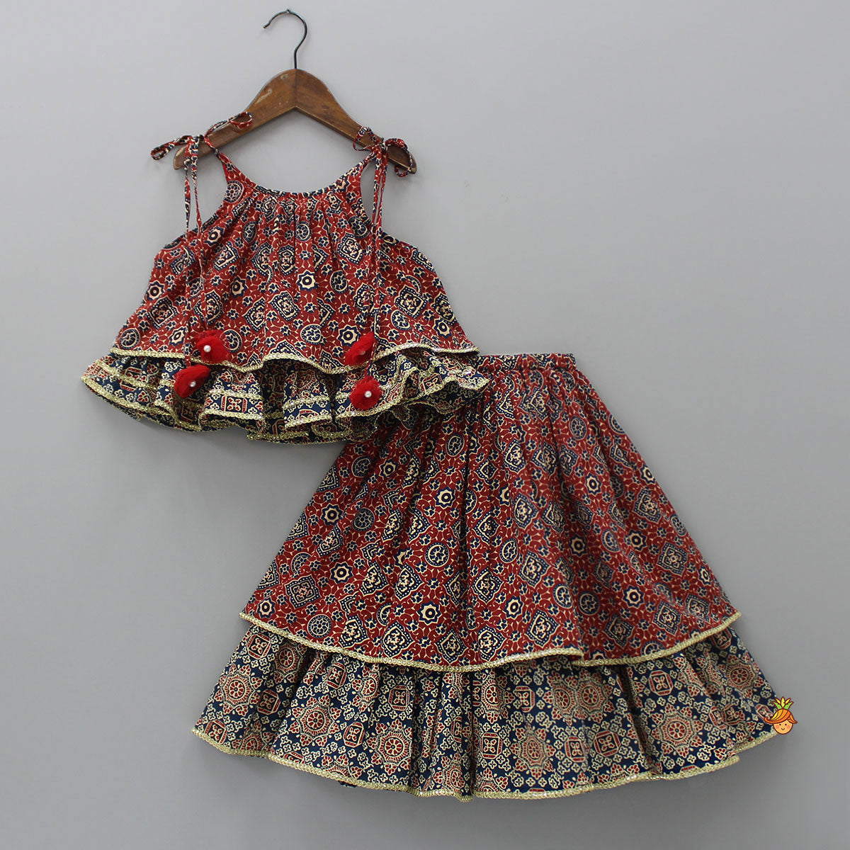 Velvet Maroon Baby Girl Wedding Dress, Size: 36.0 at Rs 240 in Surat