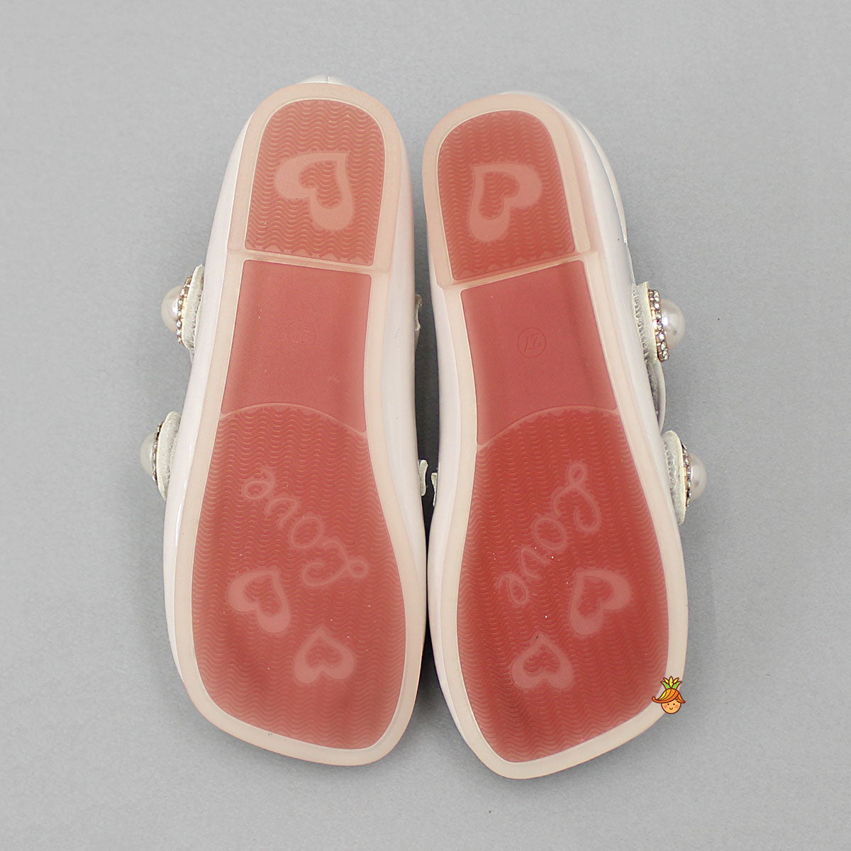 Double Velcro Cream Shoes